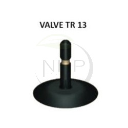 Chambre à air 155/165X13, 155-165-13, 155/165X13, valve droite TR13