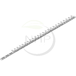 Lame inférieure ECHO, SHINDAIWA référence X412000840, X411001270, X412-000840, X411-001270