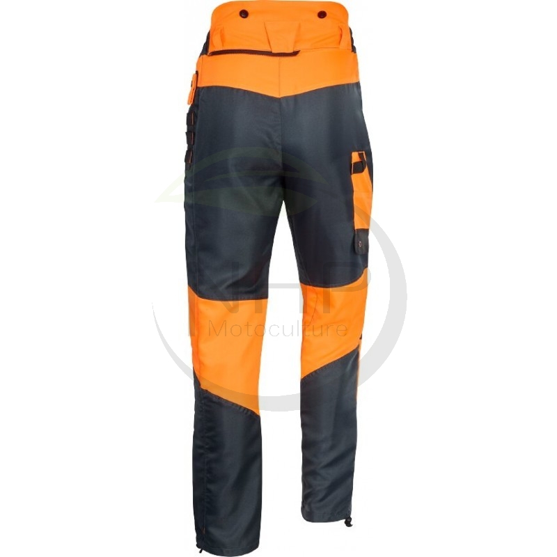 Pantalon de protection tronçonneuse AUTHENTIC, version plus longue de 7cmm
