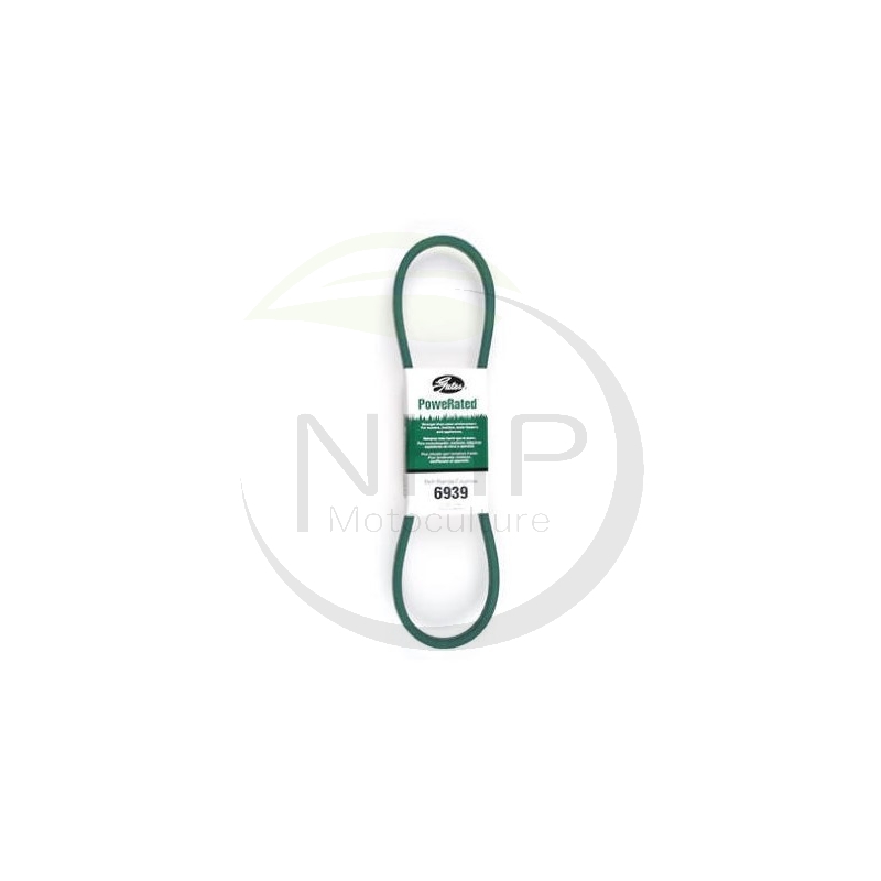 Courroie de lame débroussailleuse à roue PUBERT, STAUB, OLEO MAC 0306030030, 13569