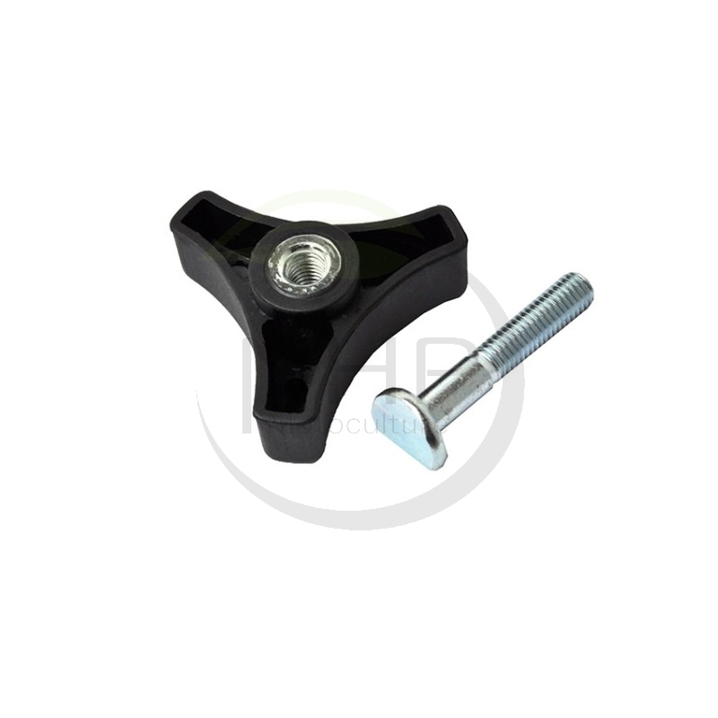 Vis avec molette papillon fixation guidon et brancard tondeuse