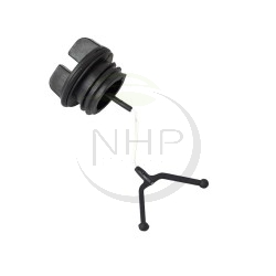 Bouchon réservoir huile tronçonneuse HUSQVARNA 530 07 12-66, 501 76 56-02, 530071266, 501765602