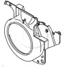 Couvercle ventilateur tronçonneuse ECHO, SHINDAIWA référence 10153530830, 101535-30830
