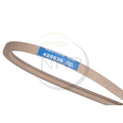 Courroie tracteur tondeuse Husqvarna 429636, 532429636, 532 42 96-36, 197253, 532197253, 532 19 72-53