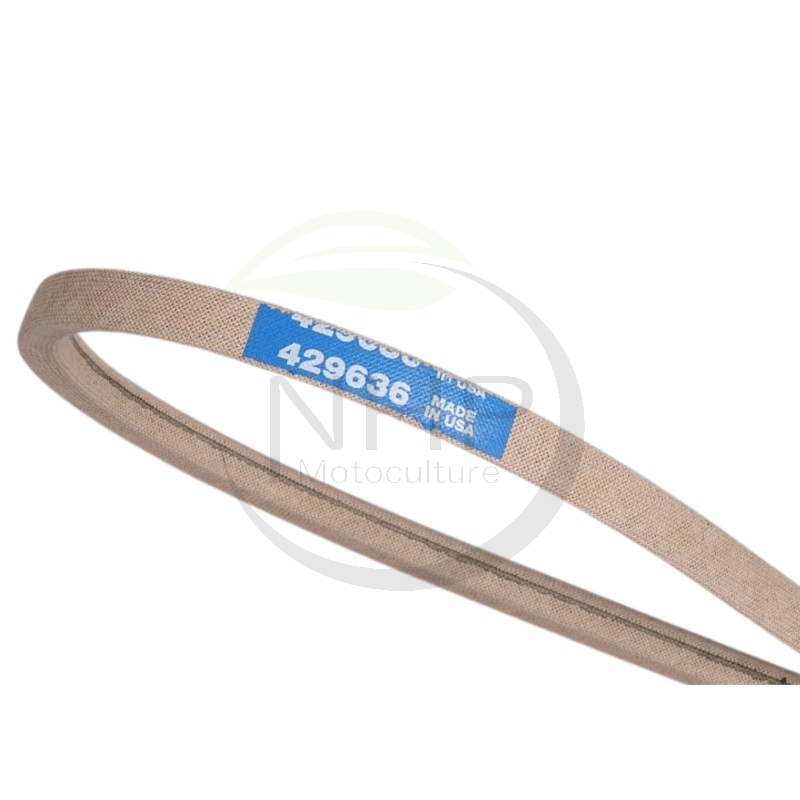 Courroie tracteur tondeuse Husqvarna 429636, 532429636, 532 42 96-36, 197253, 532197253, 532 19 72-53