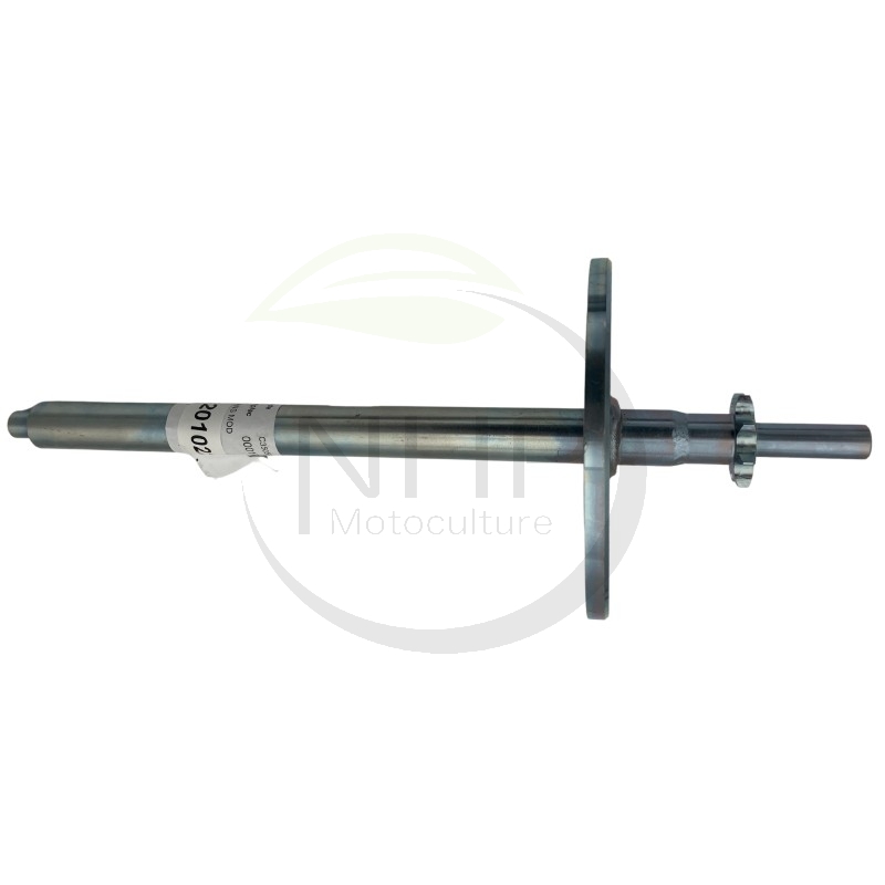 Arbre de transmission disque de friction tondeuse motofaucheuse KIVA, PUBERT, ROQUES ET LECOEUR, 0302010223