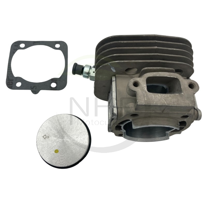 Ensemble cylindre piston tronçonneuse 52cc GGP, CASTELGARDEN, STIGA, 118804248/1, 118805303/0