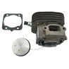 Ensemble cylindre piston tronçonneuse 52cc GGP, CASTELGARDEN, STIGA, 118804248/1, 118805303/0