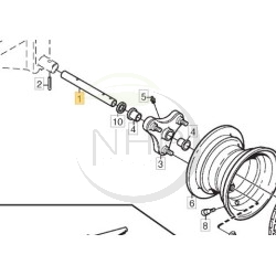 axe-de-roue-avant-tracteur-tondeuse-ggp-castelgarden-stiga-alpina-mountfield-1134-0075-00-1134007500