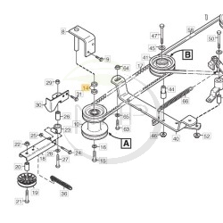 entretoise-tracteur-tondeuse-ggp-castelgarden-stiga-1134-0052-00-1134005200
