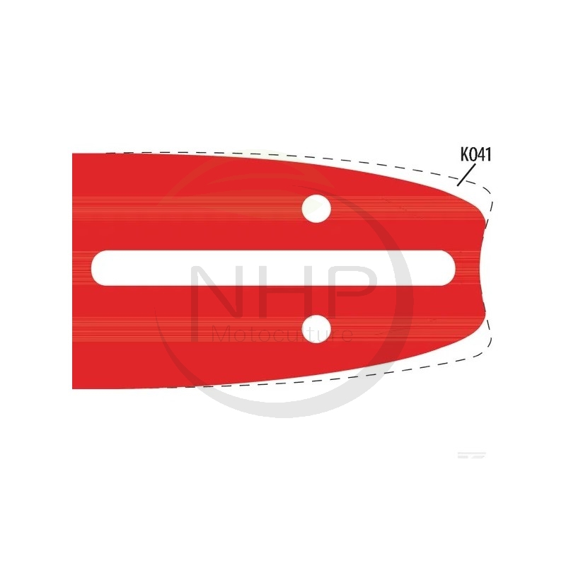 Guide chaîne tronçonneuse OREGON 188SLGK041, 45cm, pas 325", jauge .058, 1,5mm, 72 maillons, 72 entraineurs