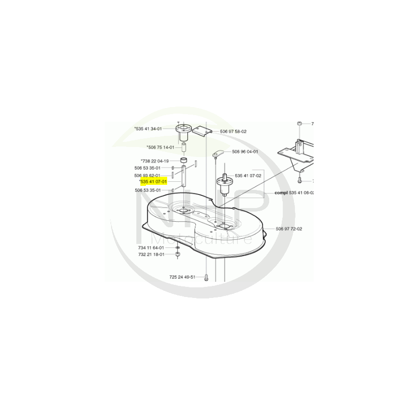arbre-lame-tracteur-tondeuse-husqvarna-535410701-5354107-01