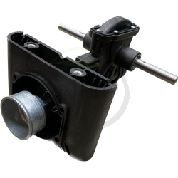 Transmission complète motoculteur, motobineuse, microbineuse PUBERT, STAUB 7001000001, MB 25H, MB 31H, MB 33R, HONDA GX25