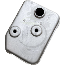 Pot d'échappement tondeuse GGP, CASTELGARDEN, STIGA, ALPINA, MOUNTFIELD 18550183/0, 118550183/0