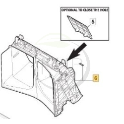 Convoyeur arrière GGP - CASTELGARDEN - STIGA 381102204/0