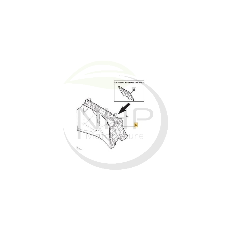 Convoyeur arrière GGP - CASTELGARDEN - STIGA 381102204/0