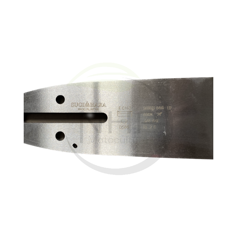 Guide chaîne tronçonneuse 60 cm ECHO, référence X128000051, X128-000051, S60R73-84AA-ED