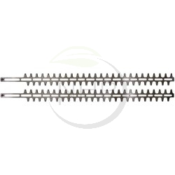 Kit 2 lames taille-haie STIHL, 4237 710 6052, 42377106052, 4237-710-6052