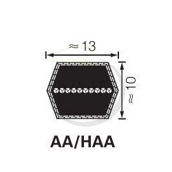Courroie de coupe tracteur tondeuse SNAPPER 18236, 1-8232, 2-2252, MURRAY 1001223, 1001223MA, 690071, 710232, 7018326, 7022252