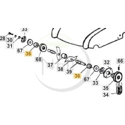 Entretoise PILOTE PL73836, 73836