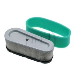 Kit filtre à air + préfiltre Briggs et Stratton 4166 - 493910 - 5075 - 5075H - 5075K - 691667 - 242477