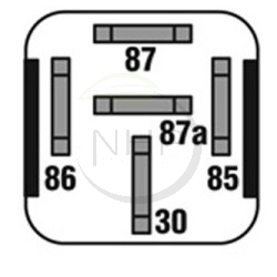 Relais tracteur tondeuse ARIENS 30428 - AYP 109748X, 532431542 - GRAVELY 040216 - HUSQVARNA 532 10 97-48, 539 10 29-14