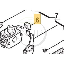 Bouton starter GGP - CASTELGARDEN - STIGA - ALPINA 3745550