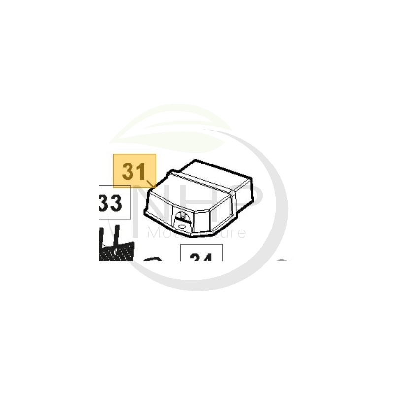 Résistance carte électronique GGP - CASTELGARDEN - STIGA - ALPINA - MOUNTFIELD 125722492/0