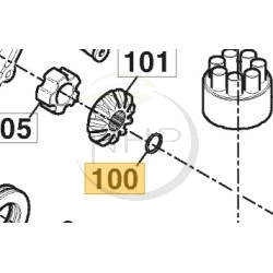 Anneau ressort GGP - CASTELGARDEN - STIGA 118870072/0