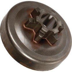 Pignon de chaine de tronçonneuse ZENOAH G2500, G250, 3/8 LP, 6 DENTS, 247551110, 2475-51110