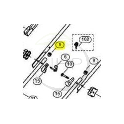 Bouchon STIHL - VIKING 61017032800 - 6101-703-2800