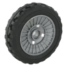 Roue arrière tondeuse GGP - CASTELGARDEN - STIGA 81007362/0 - 381007362/0
