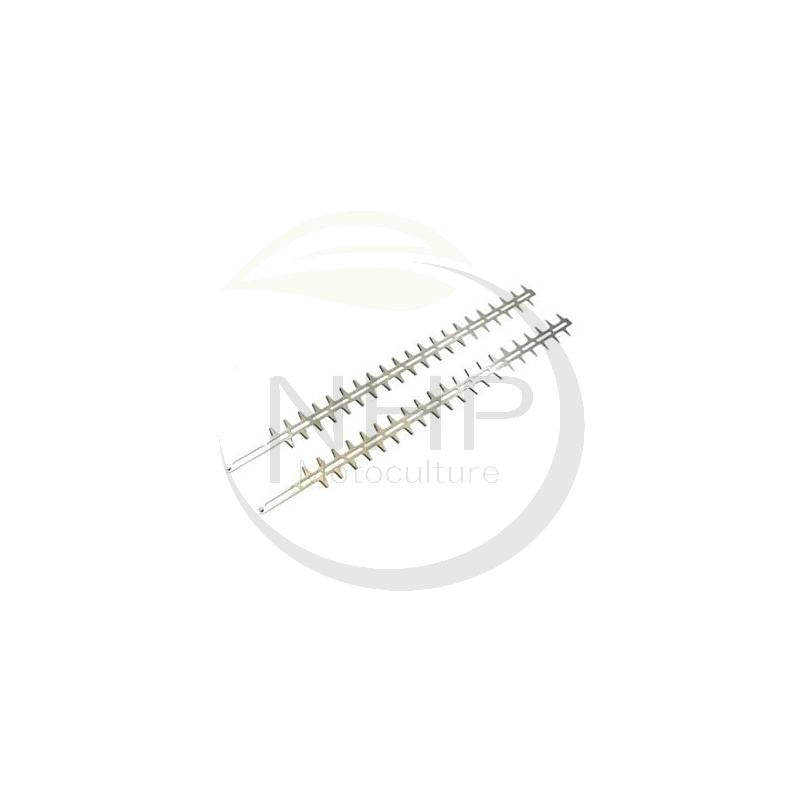 Jeu de 2 lames de taille-haie STIHL, 4237 710 6053, 42377106053, 4237-710-6053