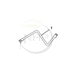 Barre de direction tracteur tondeuse JONSERED, HUSQVARNA, POULAN 532132566, 532 13 25-66, 132566