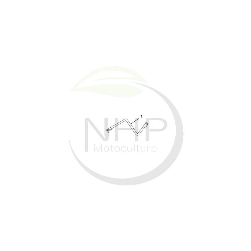 Barre de direction tracteur tondeuse JONSERED, HUSQVARNA, POULAN 532132566, 532 13 25-66, 132566