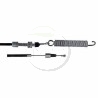 Cable embrayage lame tracteur tondeuse CASTELGARDEN, STIGA, 182004606/1, 82004606/0, 82004606/1, 1136-1165-01