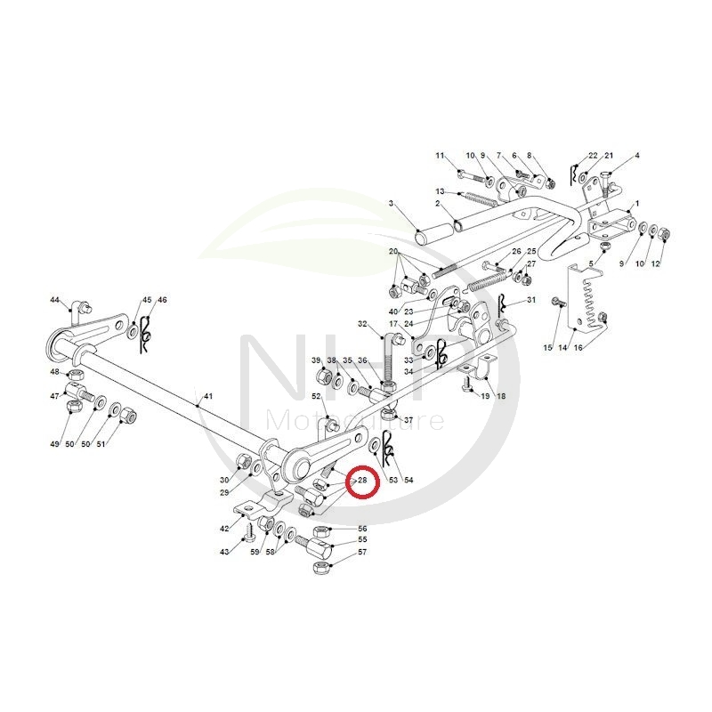 TIGE SUPPORT CASTELGARDEN, GGP, 382000537/0, 82000537/0, 3820005370, 820005370