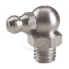 Graisseur hydraulique coudé 90°,  1/4 " X 28 UNF, SW 9, type H3