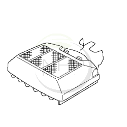Filtre à air tronçonneuse HUSQVARNA 362, 365 H, 365SP, 365 SPECIAL EPA, 365 X, 372XP