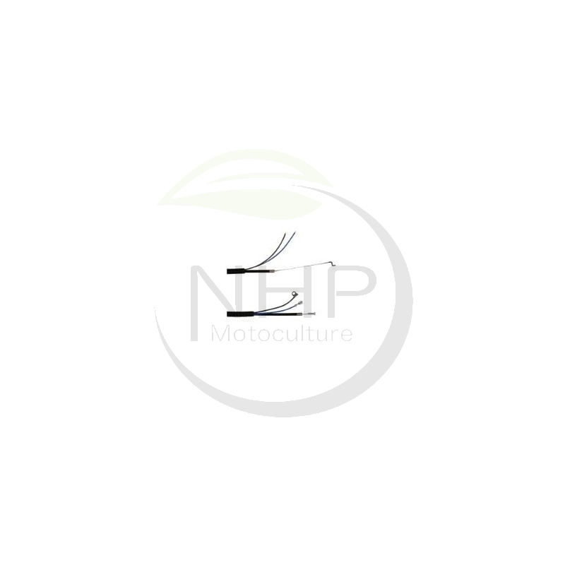 CABLE ACCELERATEUR ET FIL ARRET DEBROUSSAILLEUSE STIHL 4128 182 3200 - 41281823200 - 4128-182-3200