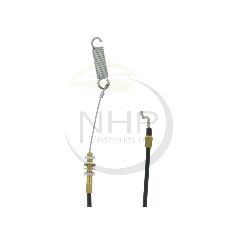 Câble d'embrayage avancement tracteur tondeuse GGP, CASTELGARDEN, STIGA 384207103/2, 84207103/2, 84207103/1, 1136-1074-01